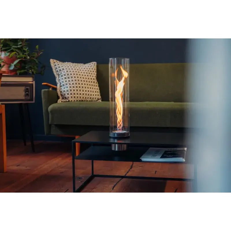 Built-in fireplace – Patented burner, Visible flame, Flexible integration – SPIN air 900 | höfats