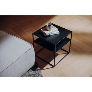 Lounge-Tisch – Integriertes Feuer, Stahl Design, Minimal Stil - Fire Frame | höfats