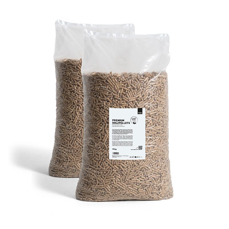 Wood Pellets - Spruce Sawdust Low Smoke Sustainable | höfats