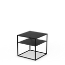 Lounge-Tisch – Integriertes Feuer, Stahl Design, Minimal Stil - Fire Frame | höfats