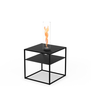 Lounge-Tisch – Integriertes Feuer, Stahl Design, Minimal Stil - Fire Frame | höfats
