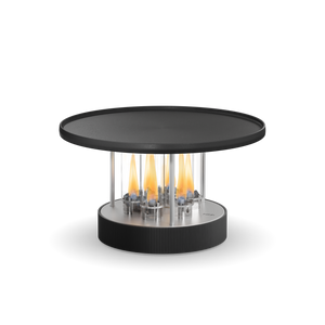 Tischgrill – Edelstahl Gehäuse, Gusseisen Plancha, Bioethanol Betrieb - CIRCLE 35 | höfats