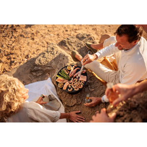 Tischgrill – Edelstahl Gehäuse, Gusseisen Plancha, Bioethanol Betrieb - CIRCLE 35 | höfats