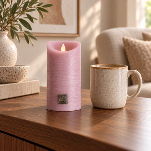 LED Candle M with Moving Flame and Timer Function - Battery Operated | PTMD