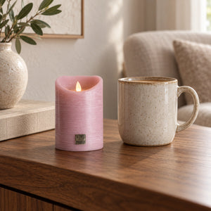 LED Candle S with Moving Flame and Timer Function - Battery-Operated | PTMD