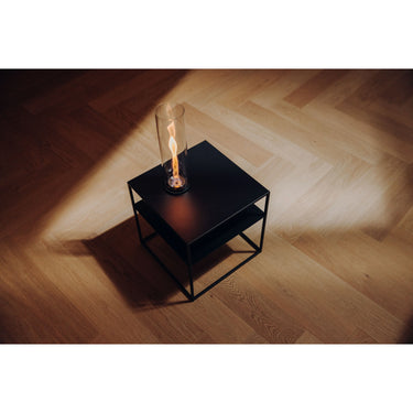 Lounge-Tisch – Integriertes Feuer, Stahl Design, Minimal Stil - FIRE FRAME | höfats