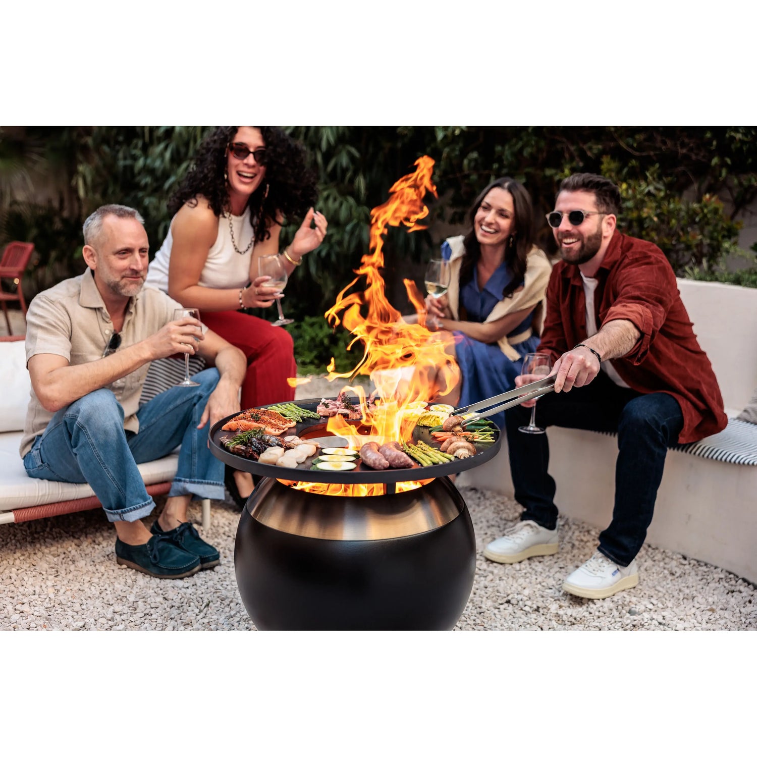 Feuerkorb – vielseitig, funktional, modernes Design - Moon | höfats