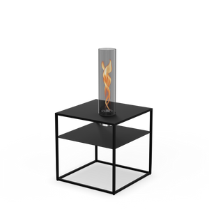 Lounge-Tisch – Integriertes Feuer, Stahl Design, Minimal Stil - Fire Frame | höfats