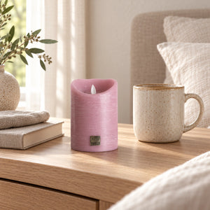 LED Candle S with Moving Flame and Timer Function - Battery-Operated | PTMD