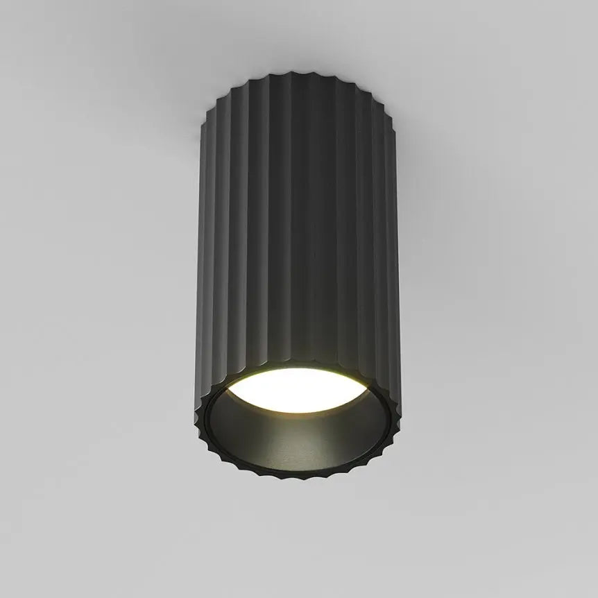 Deckenleuchte – Schwarzes Finish, Aluminiumgehäuse, GU10 Fassung - Calipso | Maytoni