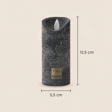 LED-Kerze XS mit beweglicher Flamme und Timer-Funktion - batteriebetrieben | PTMD