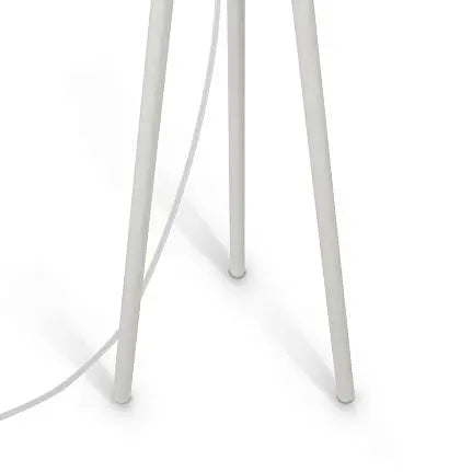 Floor lamp with metal frame, fabric shade & tripod stand – Calvin | Maytoni