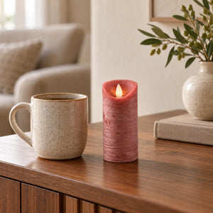 LED Candle with Moving Flame and Timer Function XS - Battery-Operated | PTMD