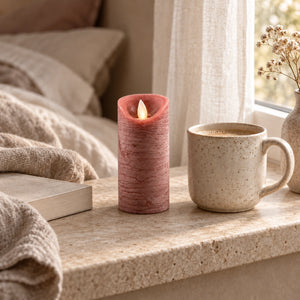 LED Candle with Moving Flame and Timer Function XS - Battery-Operated | PTMD