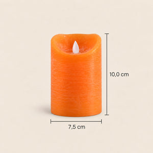 LED Candle S with Moving Flame and Timer Function - Battery-Operated | PTMD