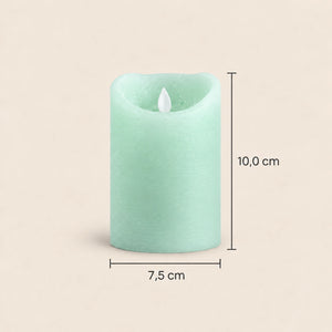 LED Candle S with Moving Flame and Timer Function - Battery-Operated | PTMD