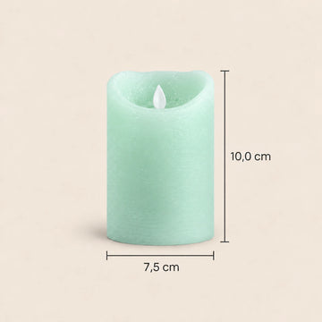 LED-Kerze S mit beweglicher Flamme und Timer-Funktion - batteriebetrieben | PTMD