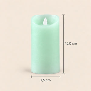 LED Candle M with Moving Flame and Timer Function - Battery Operated | PTMD