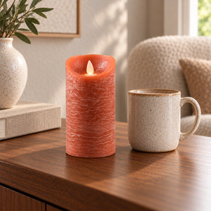 LED Candle M with Moving Flame and Timer Function - Battery Operated | PTMD