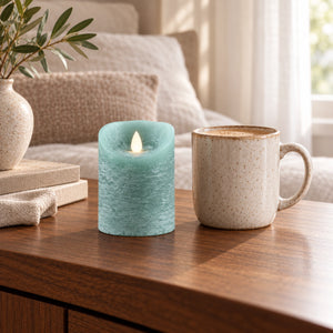 LED Candle S with Moving Flame and Timer Function - Battery-Operated | PTMD