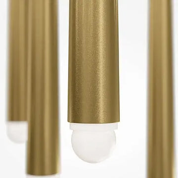 Pendant Light Curved Black-Gold Housing LED – Cascade | Maytoni