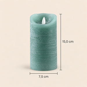 LED Candle M with Moving Flame and Timer Function - Battery Operated | PTMD