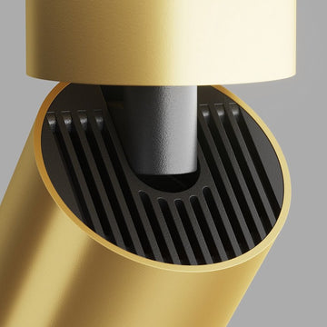 Deckenleuchte mit einstellbaren Spots  Aluminium  Mattgold – Focus S | Maytoni - Esszett Luxury | Stilvolles Wohnen mit Charakter