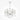 Chandelier, metal frame in white-gold & white organza shades & 6 × E14 sockets – Grace | Maytoni