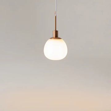 Pendelleuchte – Messingfarbenes Metall, Glasschirm, 1× E14 Fassung, 40 W Leistung - Erich | Maytoni