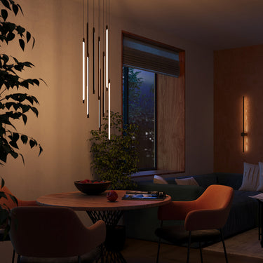 Wandleuchte Messing, Metall/Aluminium, integrierte 11 W LED 3000 K – Light Stick | Maytoni