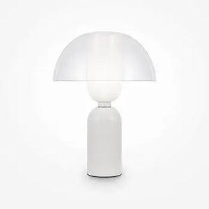 Table lamp with modern metal and glass accent, dimmable and energy-saving LED - Memory | Maytoni
