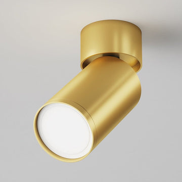 Deckenleuchte mit einstellbaren Spots  Aluminium  Mattgold – Focus S | Maytoni - Esszett Luxury | Stilvolles Wohnen mit Charakter