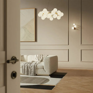 Wandleuchte – Messing Metall, 3-flammiges Design, Glasschirme - Dallas | Maytoni