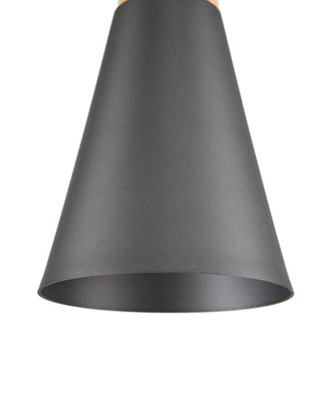 Pendant lamp with a golden metal frame and a matt glass diffuser in a modern design - Bicones | Maytoni