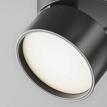 Deckenleuchte – Schwarzes Aluminium, 12 W Leistung, Ø8,5 cm, Neutralweiß - Onda | Maytoni