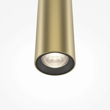 Pendelleuchte – Goldenes Aluminium, 6 W Leistung, Neutralweiß, Ø3 cm - Pro Base | Maytoni