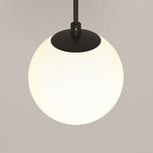 Pendelleuchte – Schwarzes Aluminium, 5 W Leistung, Neutralweiß, Ø10 cm - Luna | Maytoni