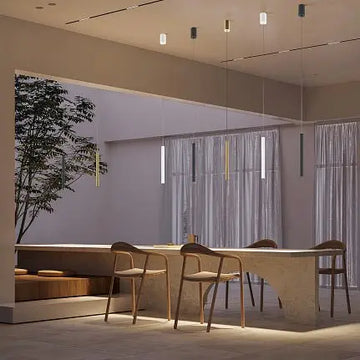 Pendant Light Gold-colored Metal Modern Design & Integrated LED – Pro Focus | Maytoni