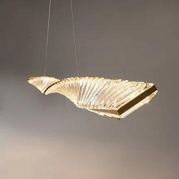 Pendelleuchte – Messingfarbenes Metall, 36 W Leistung, Warmweiß, 120 cm Länge - Krone | Maytoni