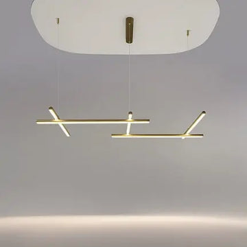 Pendant Lamp Metal with Gold Finish Modern Design & Integrated LED – Radiance | Maytoni