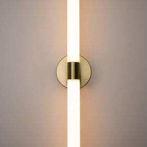 Wandleuchte Gold Aluminium, matter weißer Diffusor, 16 W LED 3000 K – Axis | Maytoni - Esszett Luxury | Stilvolles Wohnen mit Charakter