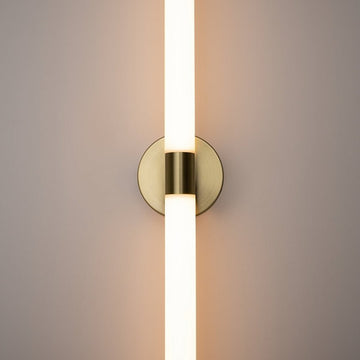 Wandleuchte Gold Aluminium, matter weißer Diffusor, 16 W LED 3000 K – Axis | Maytoni - Esszett Luxury | Stilvolles Wohnen mit Charakter