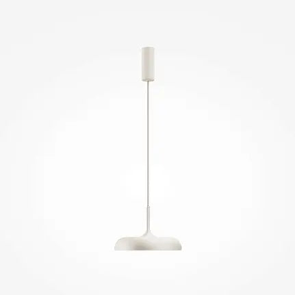 Pendant Light with Matte White Finish & Minimalist Design – Gerhard | Maytoni