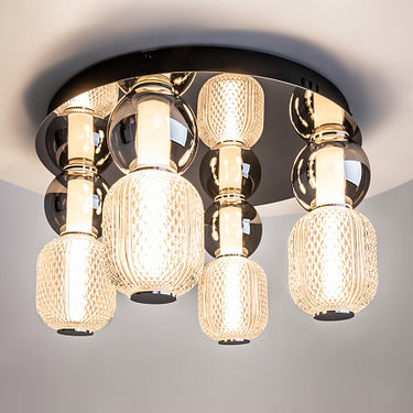 Deckenleuchte Chrom-Ringdesign mit LED – Drop | Maytoni