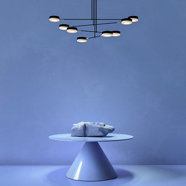 Pendelleuchte mit Mattschwarzem Aluminiumrahmen & Integrierter LED – Fad | Maytoni