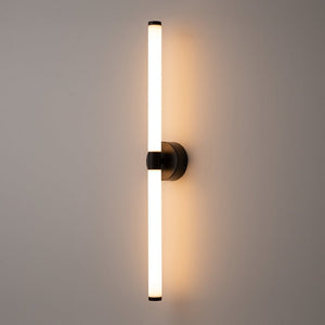 Wandleuchte Schwarz Aluminium, matter weißer Diffusor, 16 W LED 3000 K – Axis | Maytoni - Esszett Luxury | Stilvolles Wohnen mit Charakter