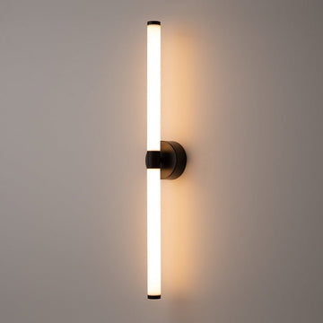 Wandleuchte Schwarz Aluminium, matter weißer Diffusor, 16 W LED 3000 K – Axis | Maytoni - Esszett Luxury | Stilvolles Wohnen mit Charakter