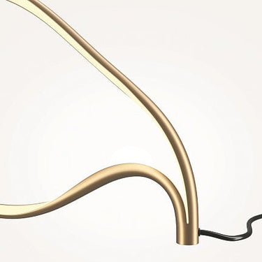Tischleuchte Messing - Finish Integrierte LED & Modernes Design – Plons | Maytoni - Esszett Luxury | Stilvolles Wohnen mit Charakter