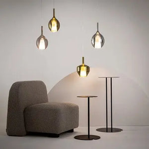 Pendant Light Clear Mirrored Double Shade Opal Glass Inner Shade & Black Metal Base – Duality | Maytoni