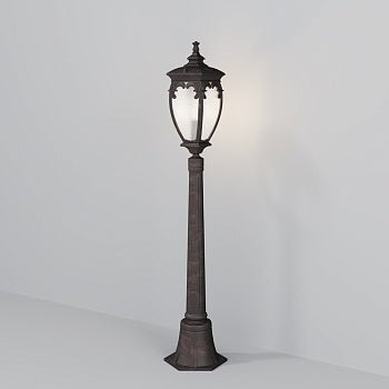 Landschaftsleuchte Aluminium antik Bronze Glas Puleg oso E27 60 W IP44 – Fleur | Maytoni - Esszett Luxury | Stilvolles Wohnen mit Charakter
